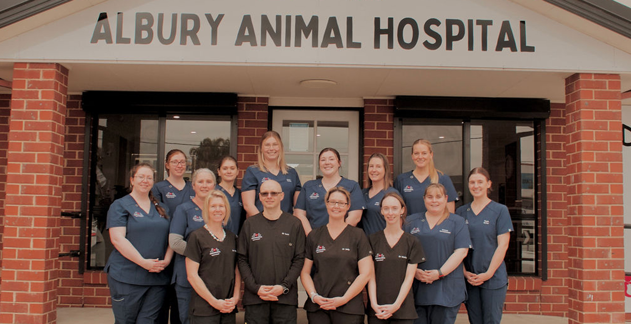 Image of Albury Animal Hospital team